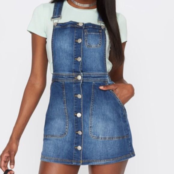 Charlotte Russe Dresses & Skirts - NEW WITH TAGS! Denim jean skirtall